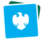 Banking card icon stack.