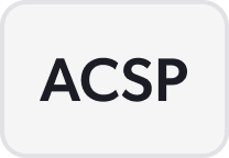 ACSP logo.