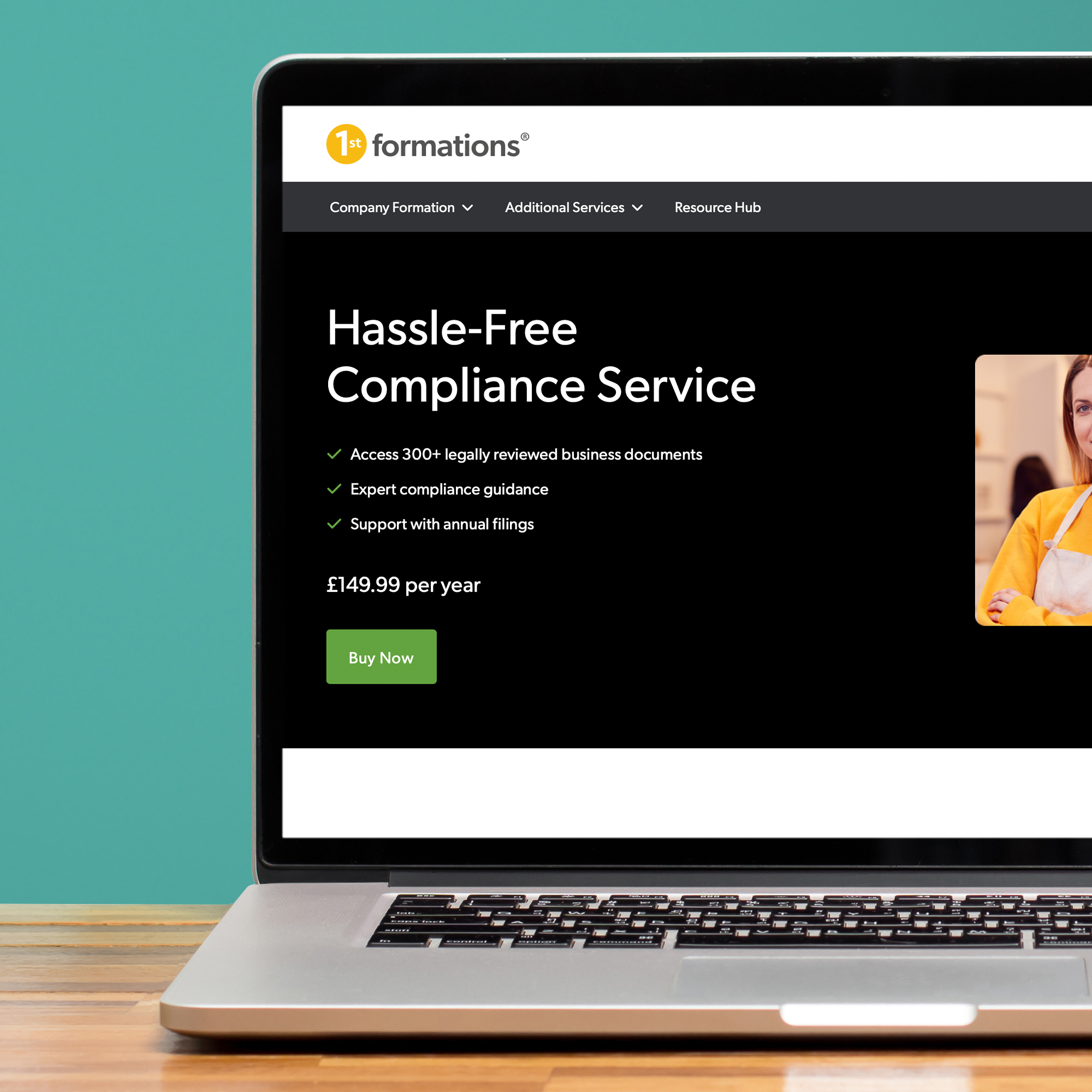 Hassle-Free compliance service thumbnail.